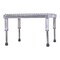 Vestil Adjustable Stand, 24W x 24L, 10.5 Overall Height, Stainless Steel, Silver AHW-H-2424-SS - alternate 7